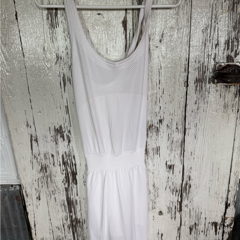 Lululemon White Athletic Dress
